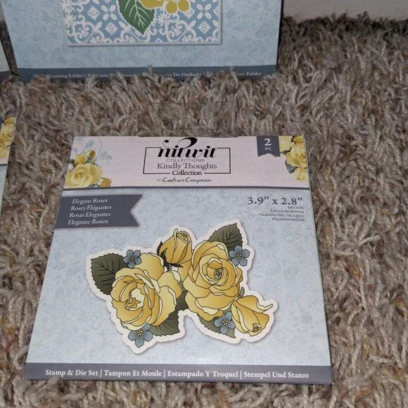 Crafter's Companion NWT Nitwit Kindly Thoughts Collection Bundle - Picture 9 of 10